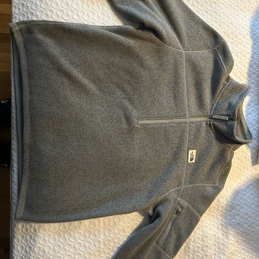 Mens North Face 1/2 Zip Pullover